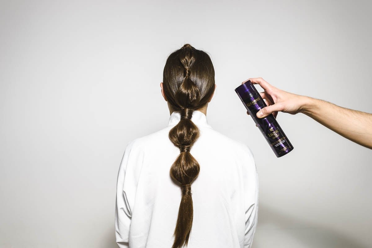 Ombunden hästsvans Tutorial 8 Kerastase